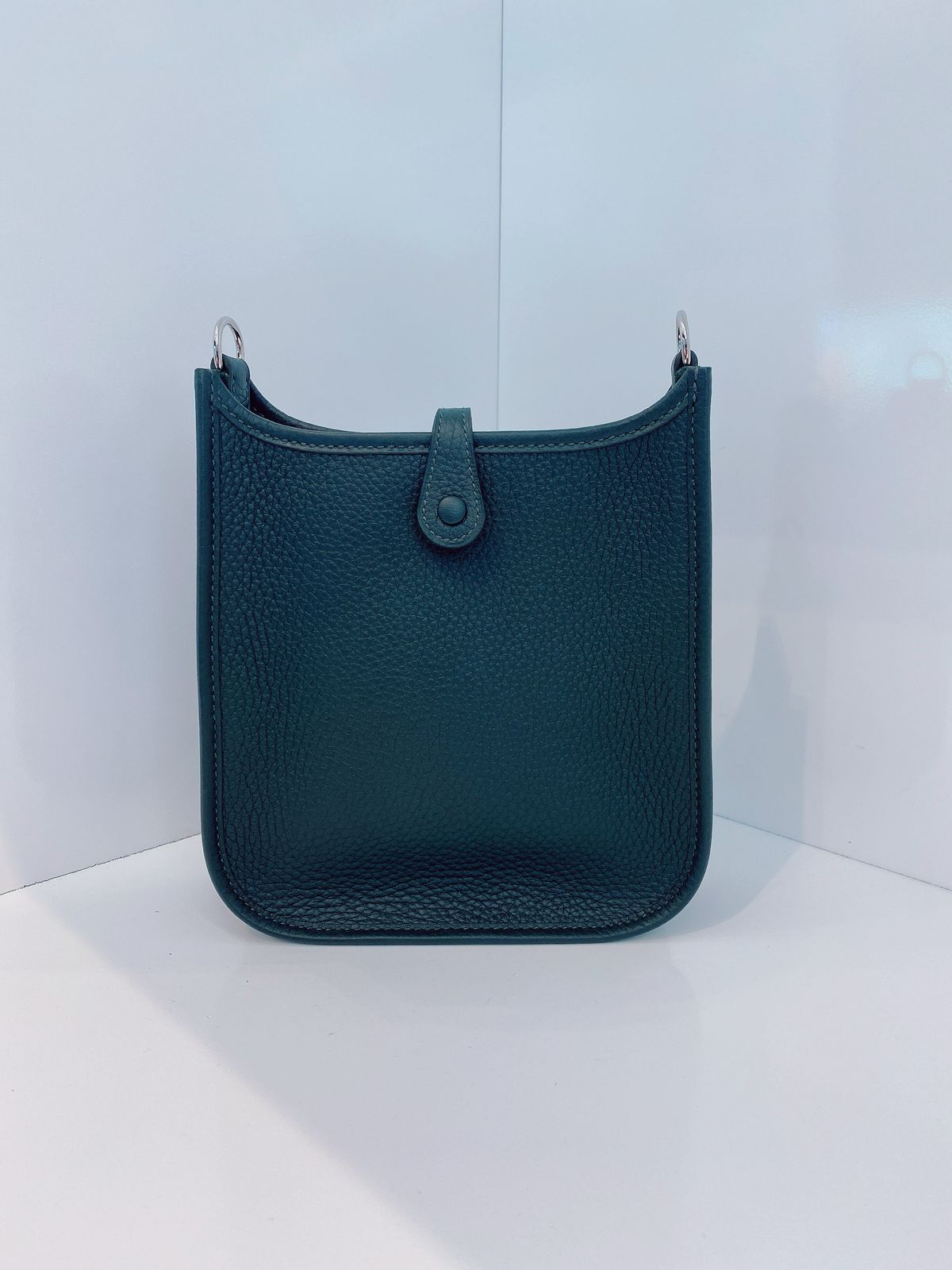 VERT MANGROVE CLEMENCE LEATHER EVELYNE II TPM BAG