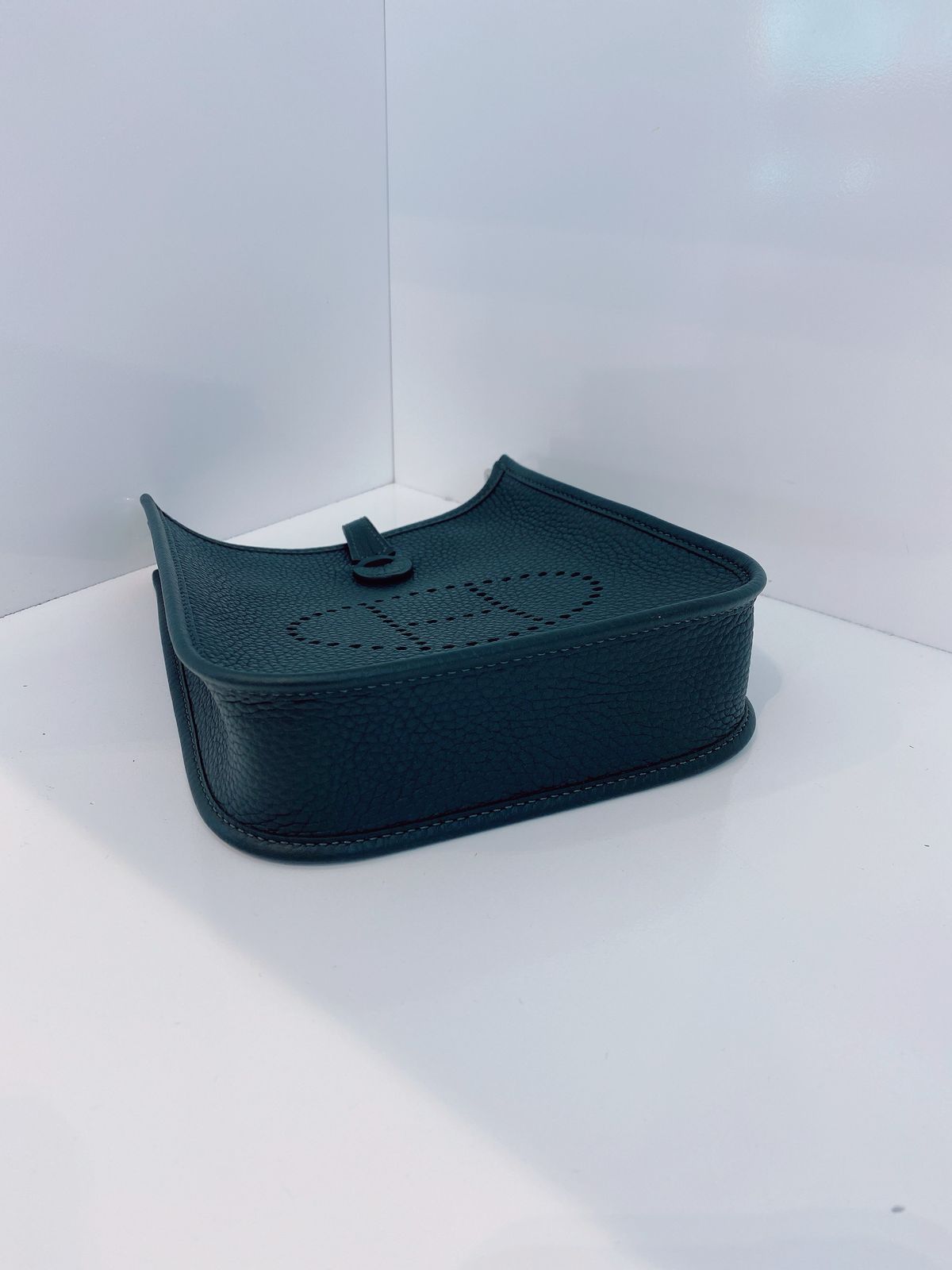 VERT MANGROVE CLEMENCE LEATHER EVELYNE II TPM BAG