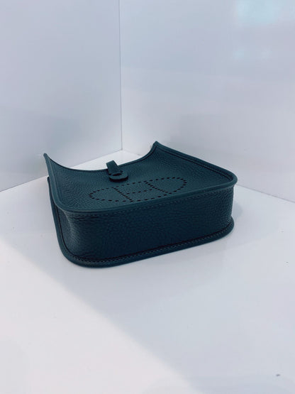 VERT MANGROVE CLEMENCE LEATHER EVELYNE II TPM BAG