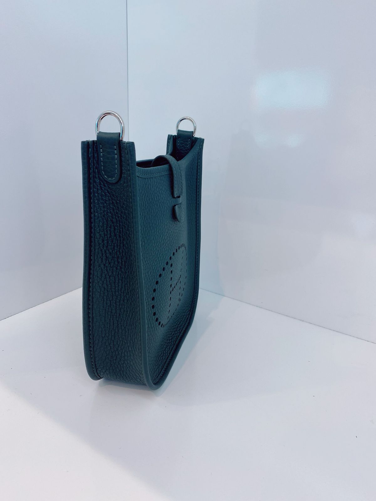 VERT MANGROVE CLEMENCE LEATHER EVELYNE II TPM BAG