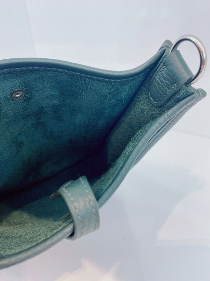 VERT MANGROVE CLEMENCE LEATHER EVELYNE II TPM BAG