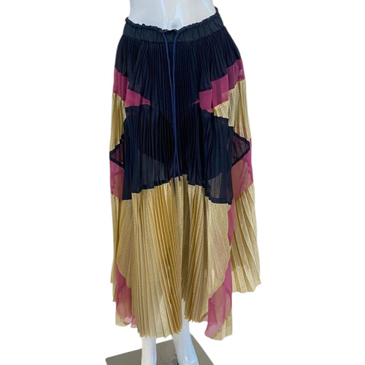 MULTICOLOR RIP STOP SKIRT