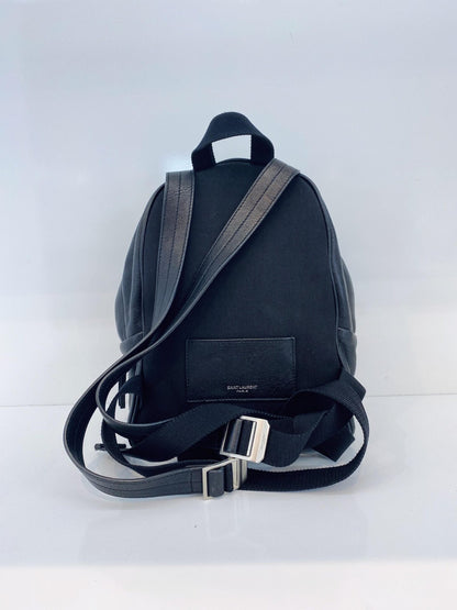 BLACK LAMBSKIN LEATHER MINI TOY CITY BACKPACK