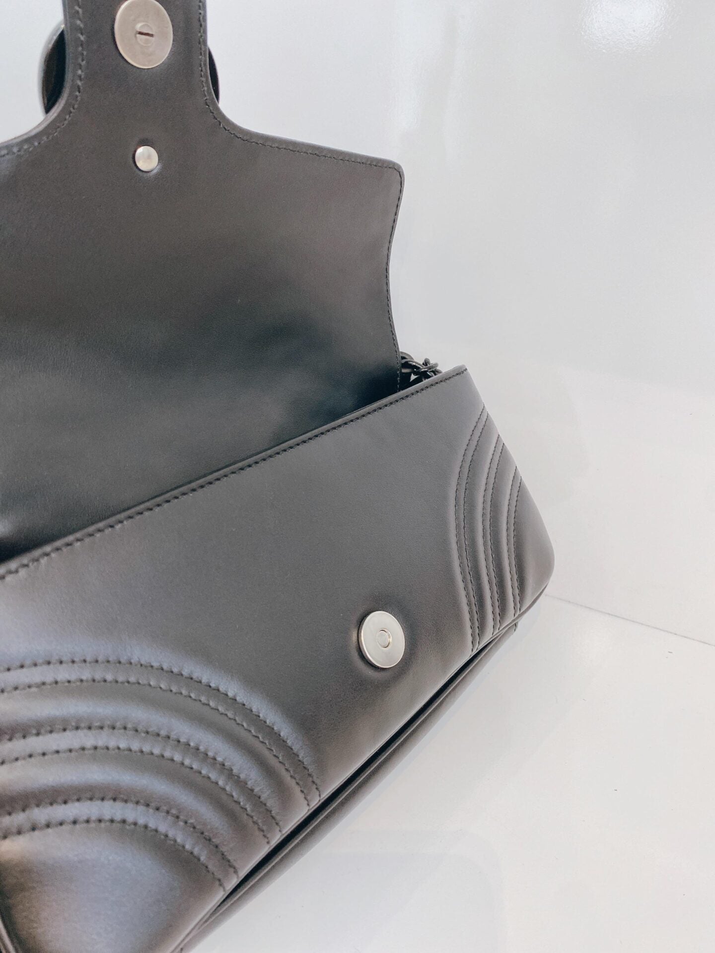 SO BLACK GG MARMONT SMALL SHOULDER BAG