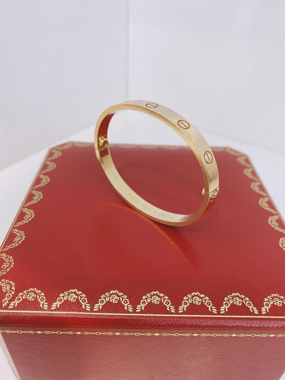 18K ROSE GOLD LOVE BRACELET CLASSIC MODEL 16