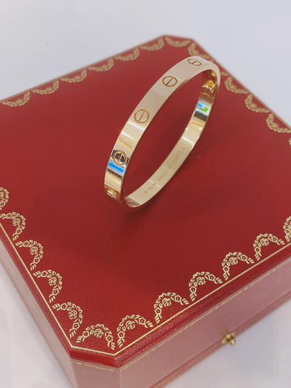 18K ROSE GOLD LOVE BRACELET CLASSIC MODEL 16