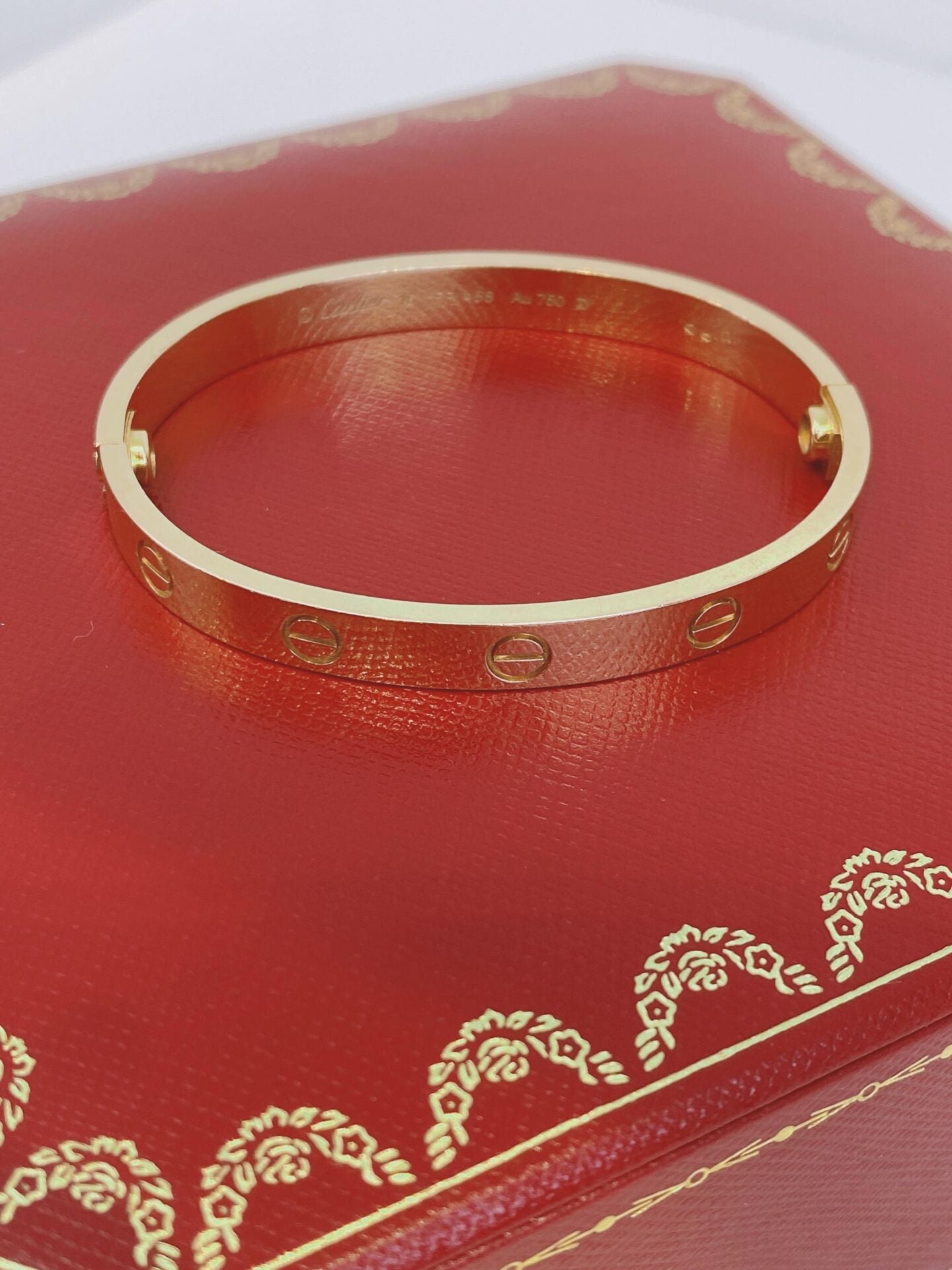 18K ROSE GOLD LOVE BRACELET CLASSIC MODEL 16