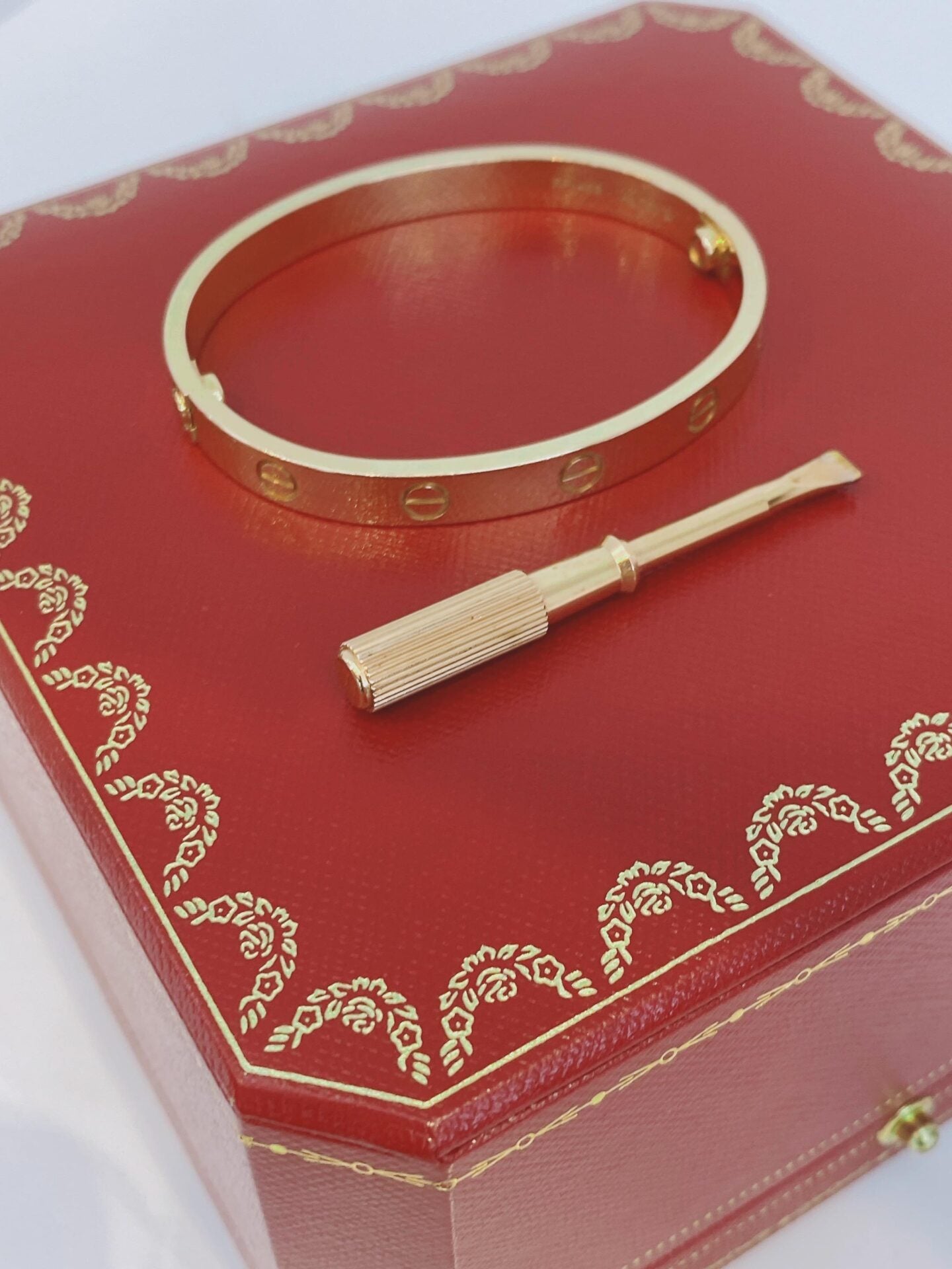 18K ROSE GOLD LOVE BRACELET CLASSIC MODEL 16