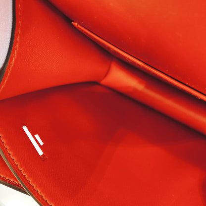 ROUGE RADIEUX CONSTANCE 18 EPSOM LEATHER PALLADIUM HARDWARE