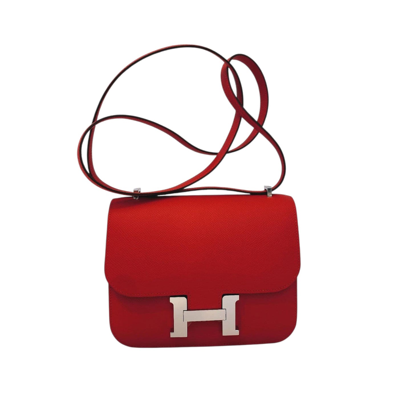 ROUGE RADIEUX CONSTANCE 18 EPSOM LEATHER PALLADIUM HARDWARE