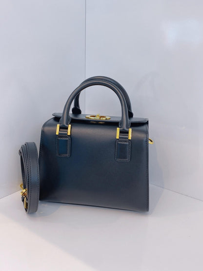 BLACK NEW LINE SHOULDER BAG