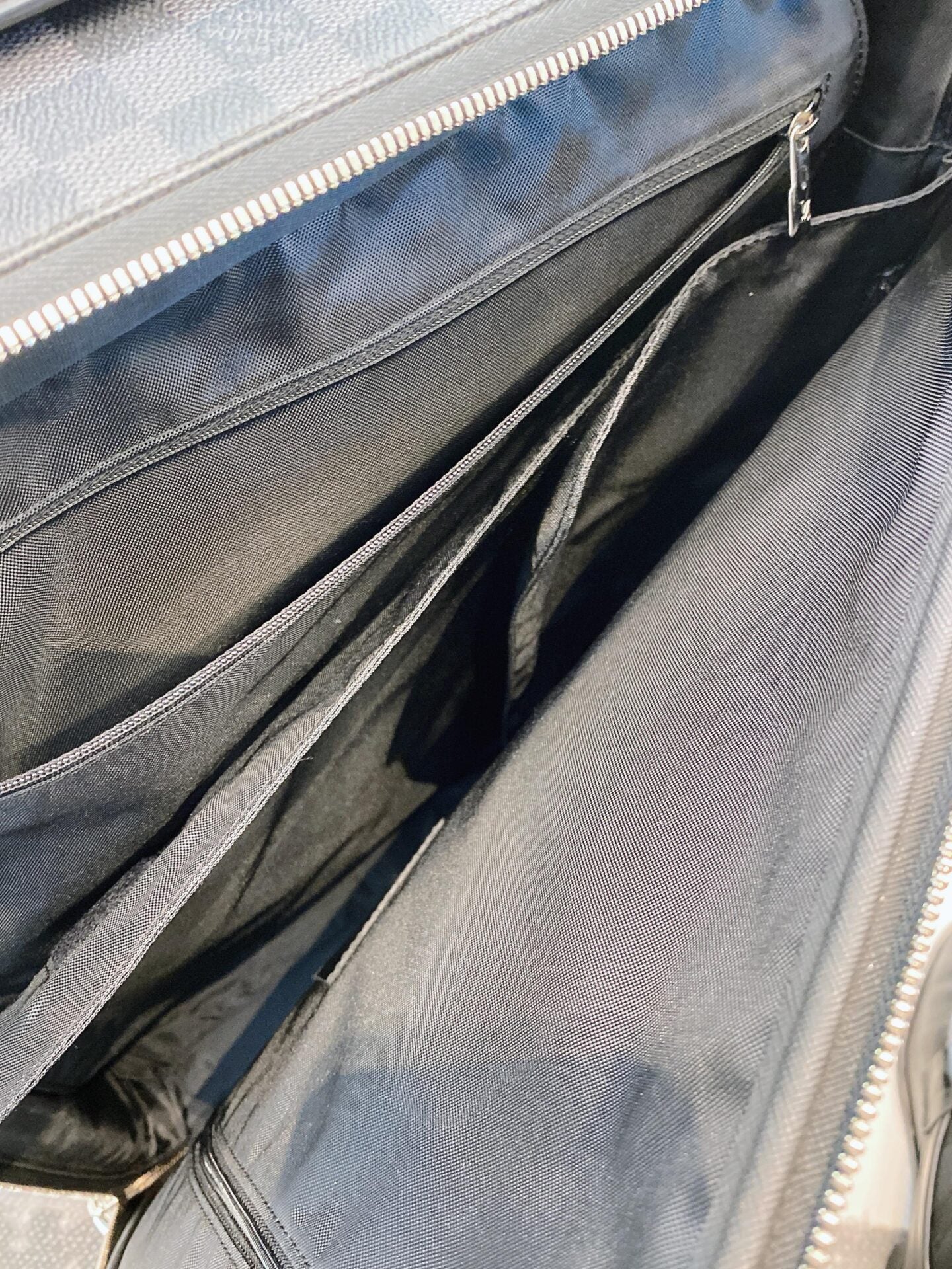 DAMIER GRAPHITE CANVAS BUSINESS PEGASE LEGERE 55 LUGGAGE