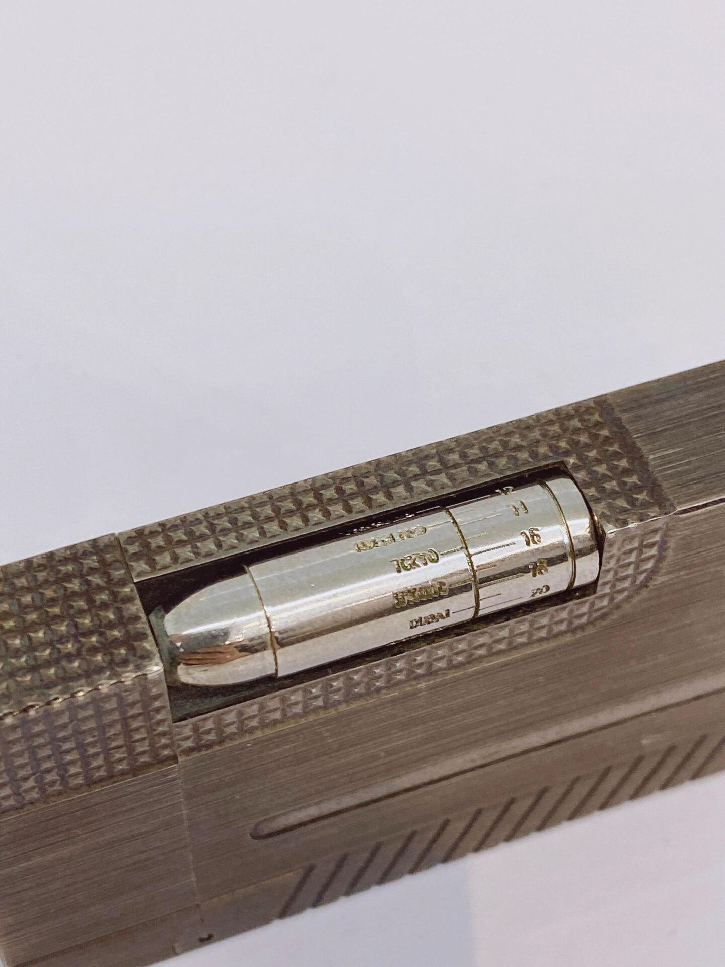 JAMES BOND 007 PALLADIUM GATSBY COLLECTOR'S LIGHTER 4OKI2T8