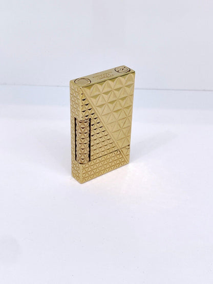 FEUERZEUG LINE 2 FIRHEAD GELBGOLD LIGHTER 1GHA J55