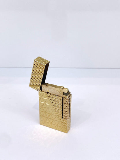 FEUERZEUG LINE 2 FIRHEAD GELBGOLD LIGHTER 1GHA J55