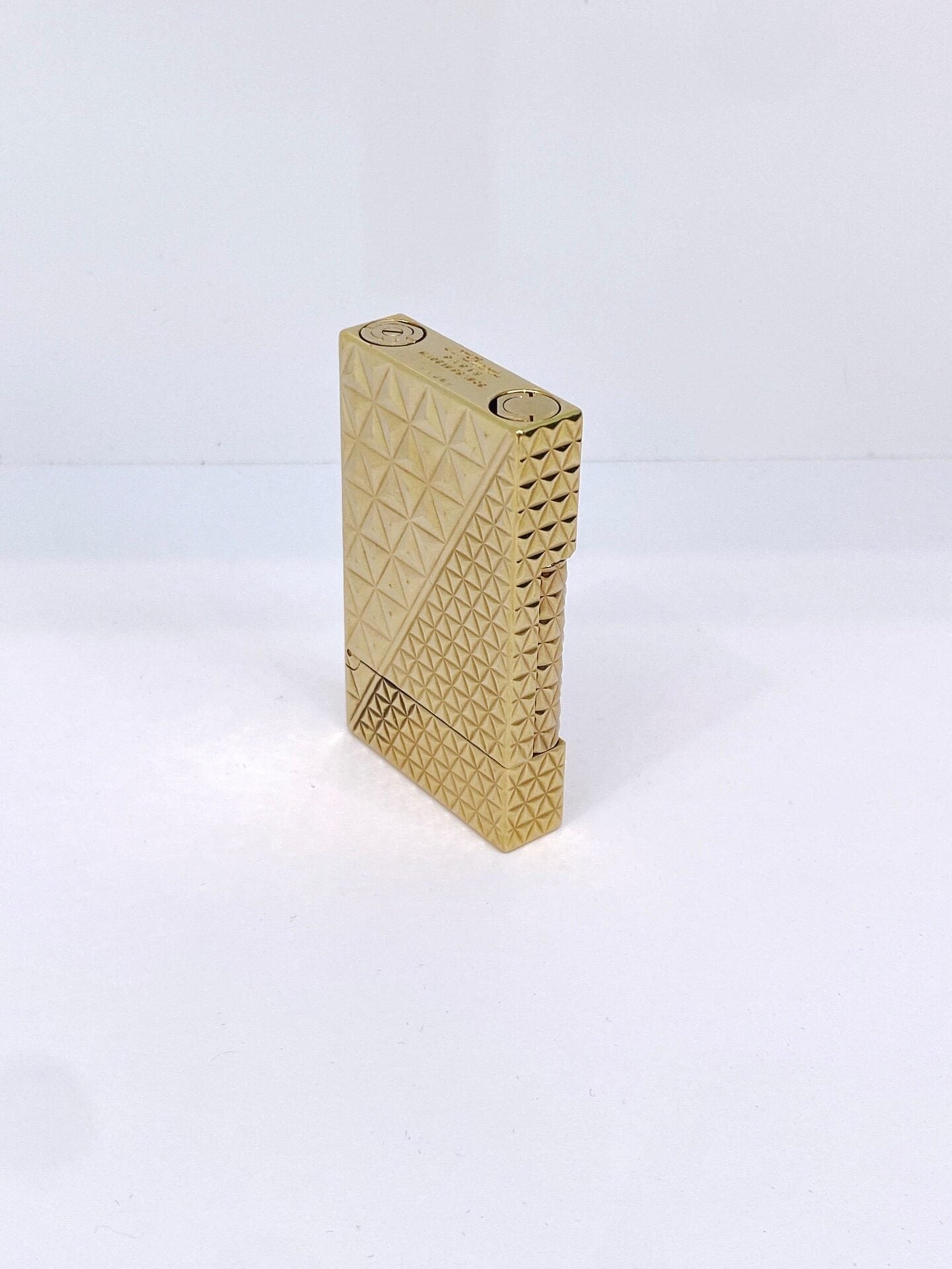 FEUERZEUG LINE 2 FIRHEAD GELBGOLD LIGHTER 1GHA J55