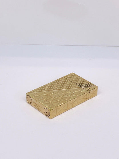 FEUERZEUG LINE 2 FIRHEAD GELBGOLD LIGHTER 1GHA J55