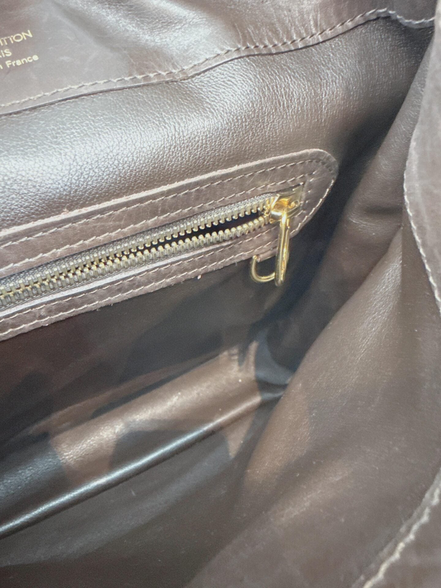 BROWN MONOGRAM CHARMS MUSETTE CROSSBODY BAG