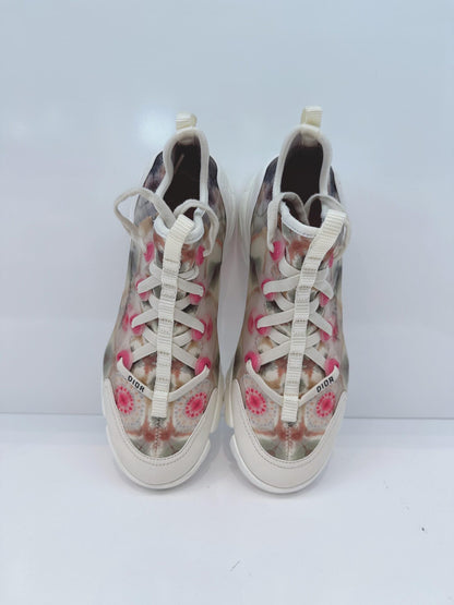 MULTICOLOR NEOPRENE AND TRANSPARENT PVC D CONNECT KALEIDOSCOPIC SNEAKERS 36