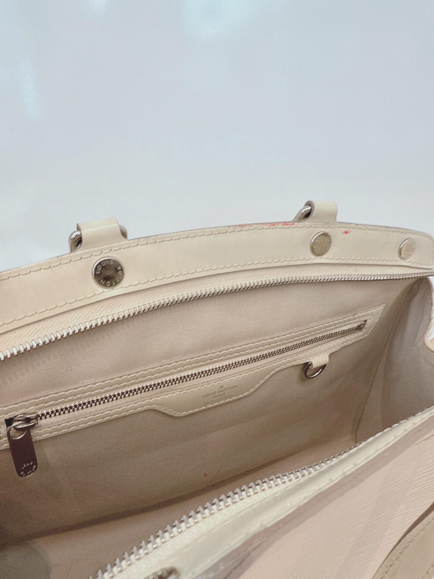 OFF WHITE EPI LEATHER BREA MM BAG