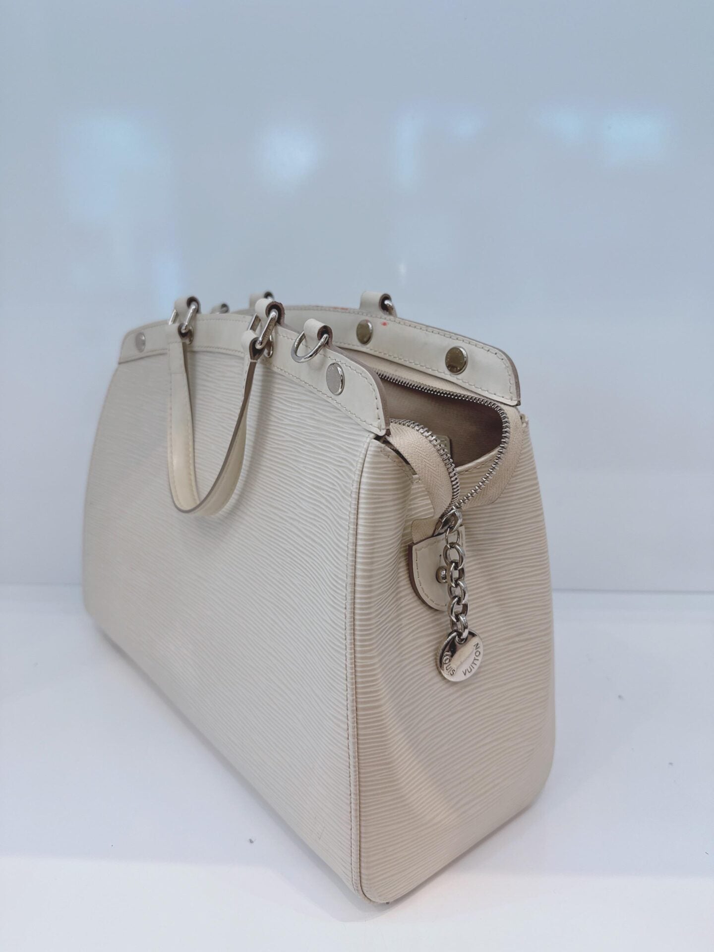 OFF WHITE EPI LEATHER BREA MM BAG