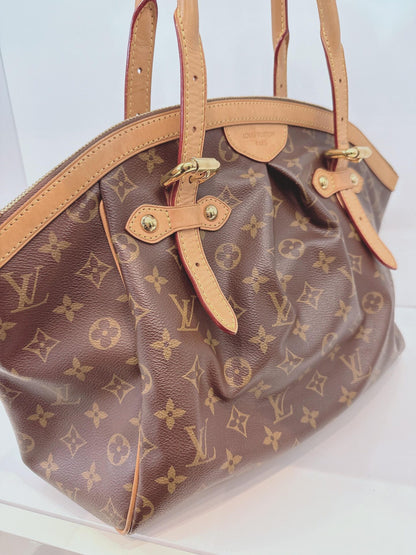 BROWN MONOGRAM TIVOLI GM BAG