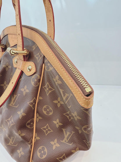 BROWN MONOGRAM TIVOLI GM BAG