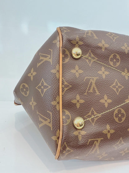 BROWN MONOGRAM TIVOLI GM BAG