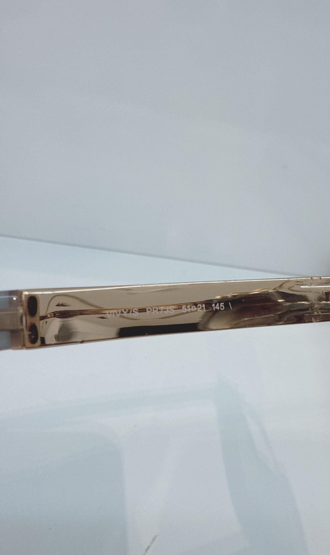 BLACK ROSE GOLD GRADIENT VIV S 06K9C CRYSTAL CAT EYE VIVY/S PR7JS SUNGLASSES