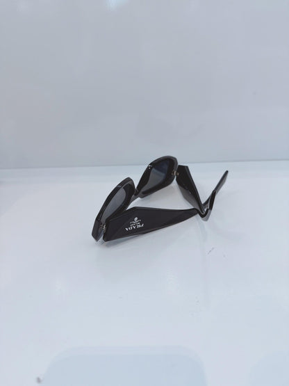 BROWN GLITTERS SQUARE FRAMED OBSESSION GM Z0459W SUNGLASSES