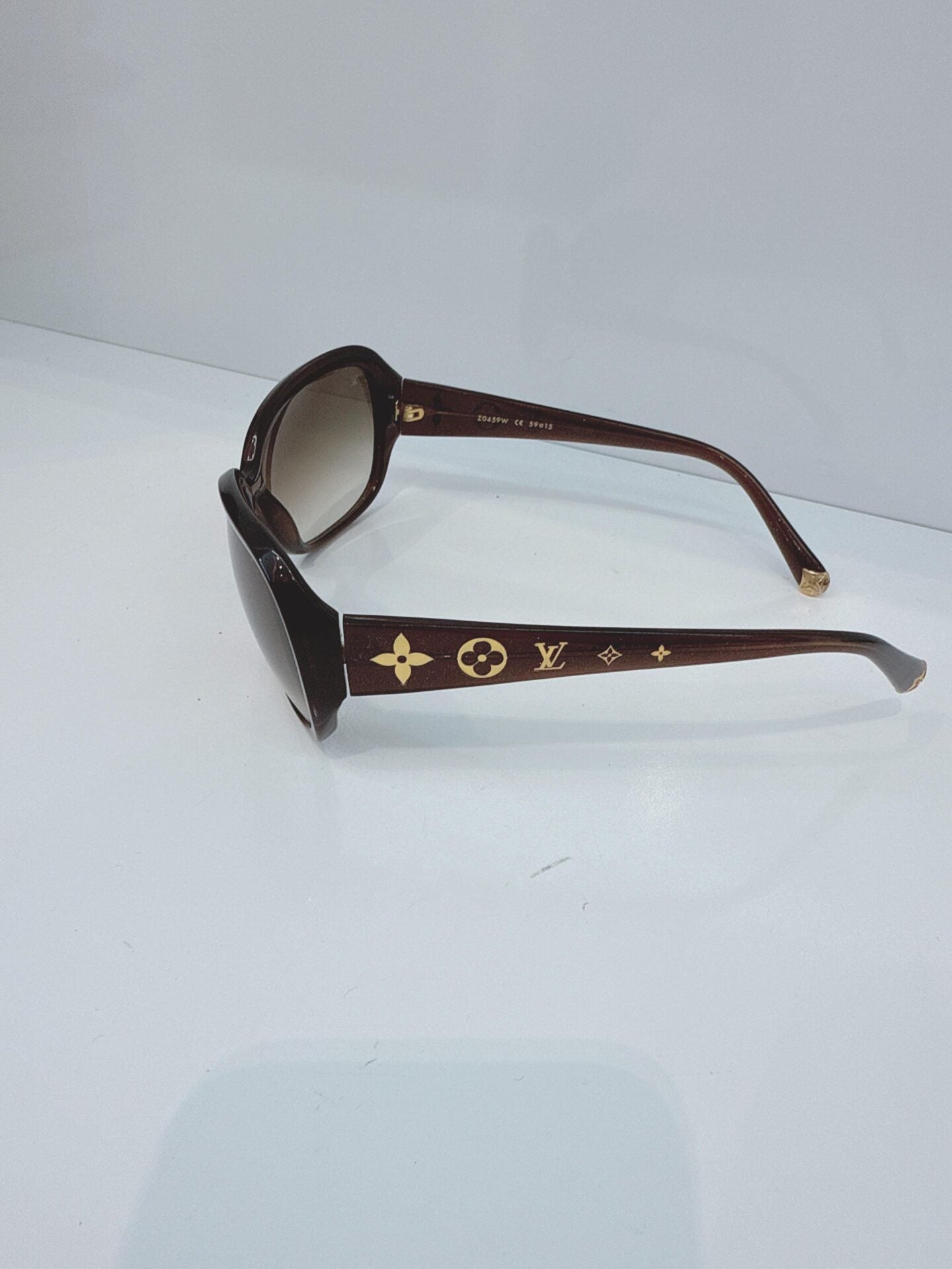 BROWN GLITTERS SQUARE FRAMED OBSESSION GM Z0459W SUNGLASSES