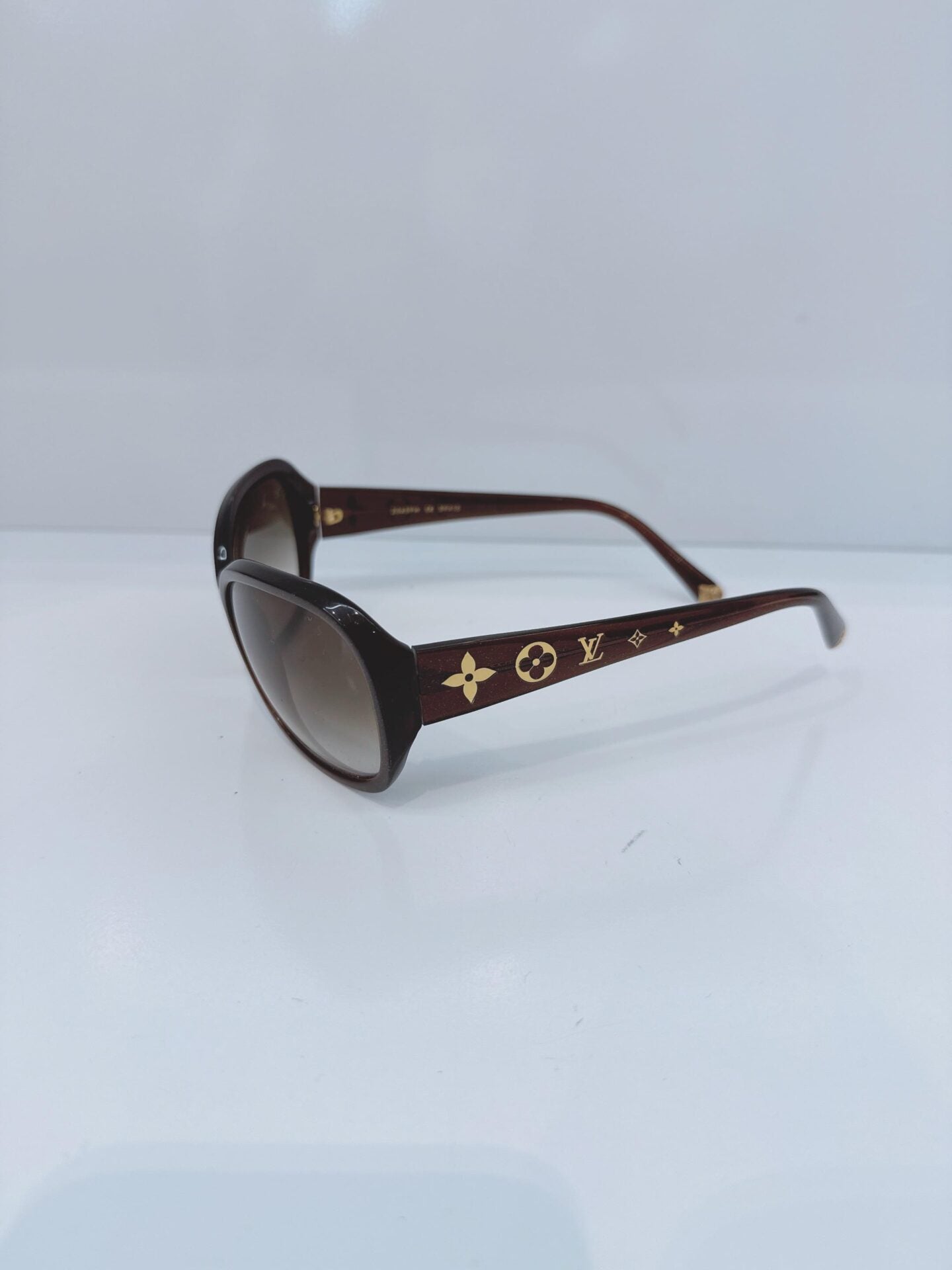BROWN GLITTERS SQUARE FRAMED OBSESSION GM Z0459W SUNGLASSES