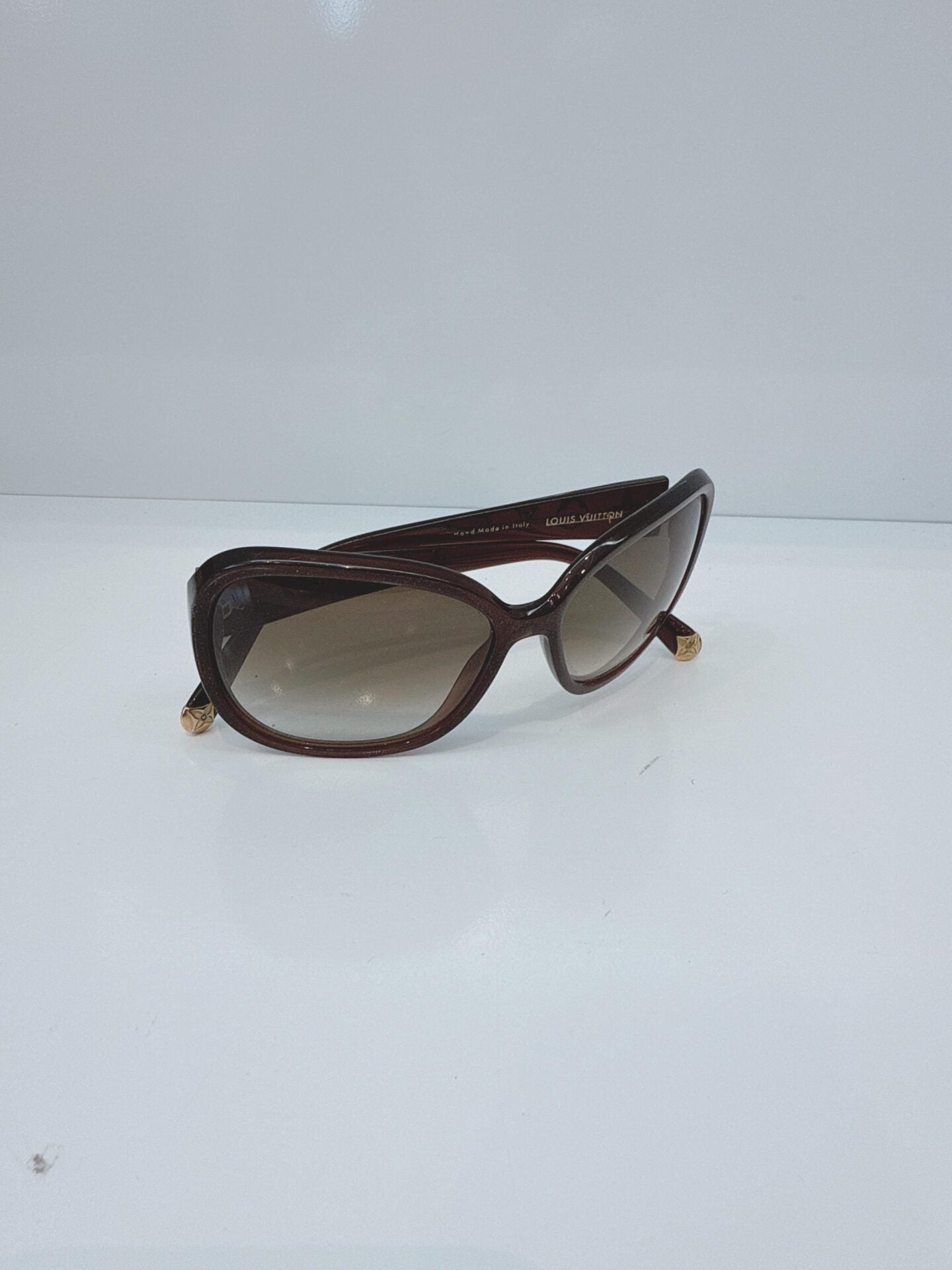 BROWN GLITTERS SQUARE FRAMED OBSESSION GM Z0459W SUNGLASSES