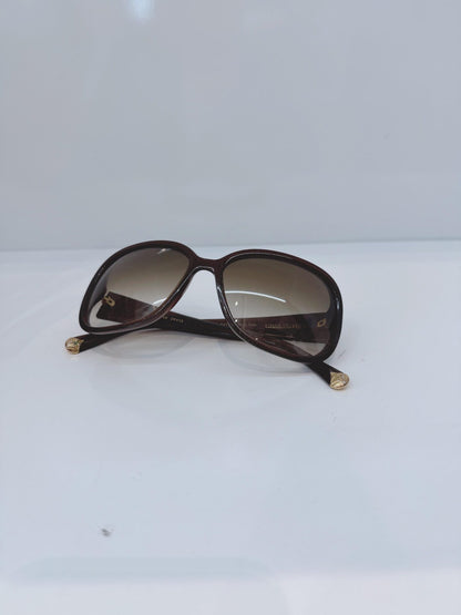 BROWN GLITTERS SQUARE FRAMED OBSESSION GM Z0459W SUNGLASSES