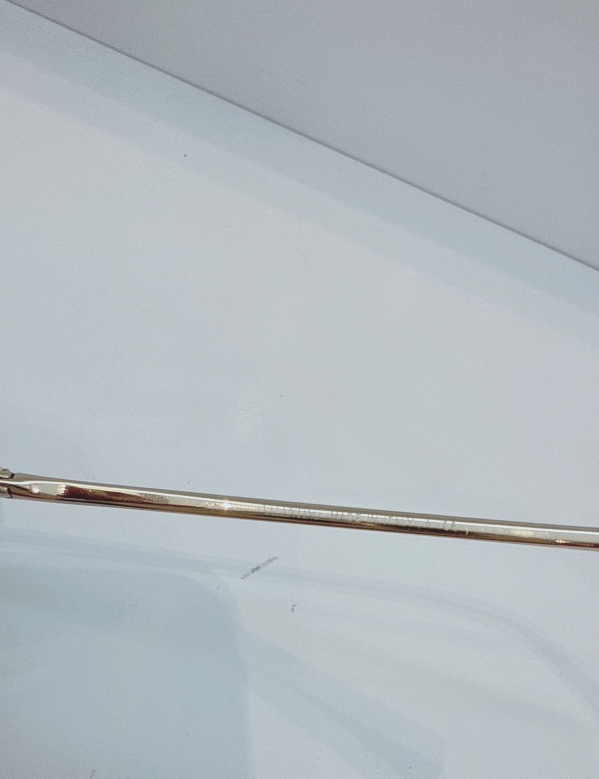 BLACK GOLD TONE RIMLESS ROUND VA2027 3003771 SUNGLASSES