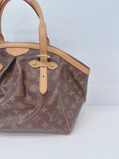 BROWN MONOGRAM TIVOLI GM BAG