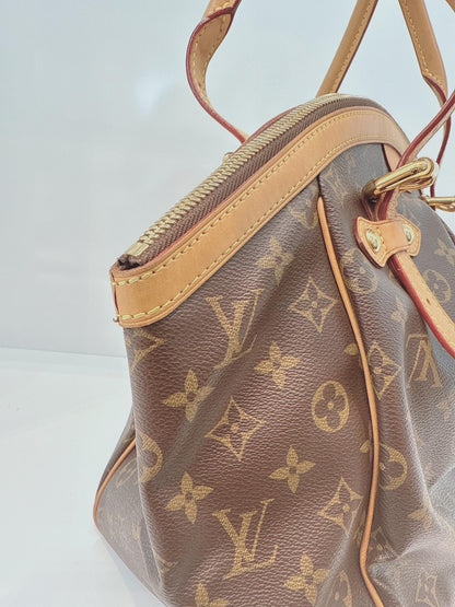 BROWN MONOGRAM TIVOLI GM BAG