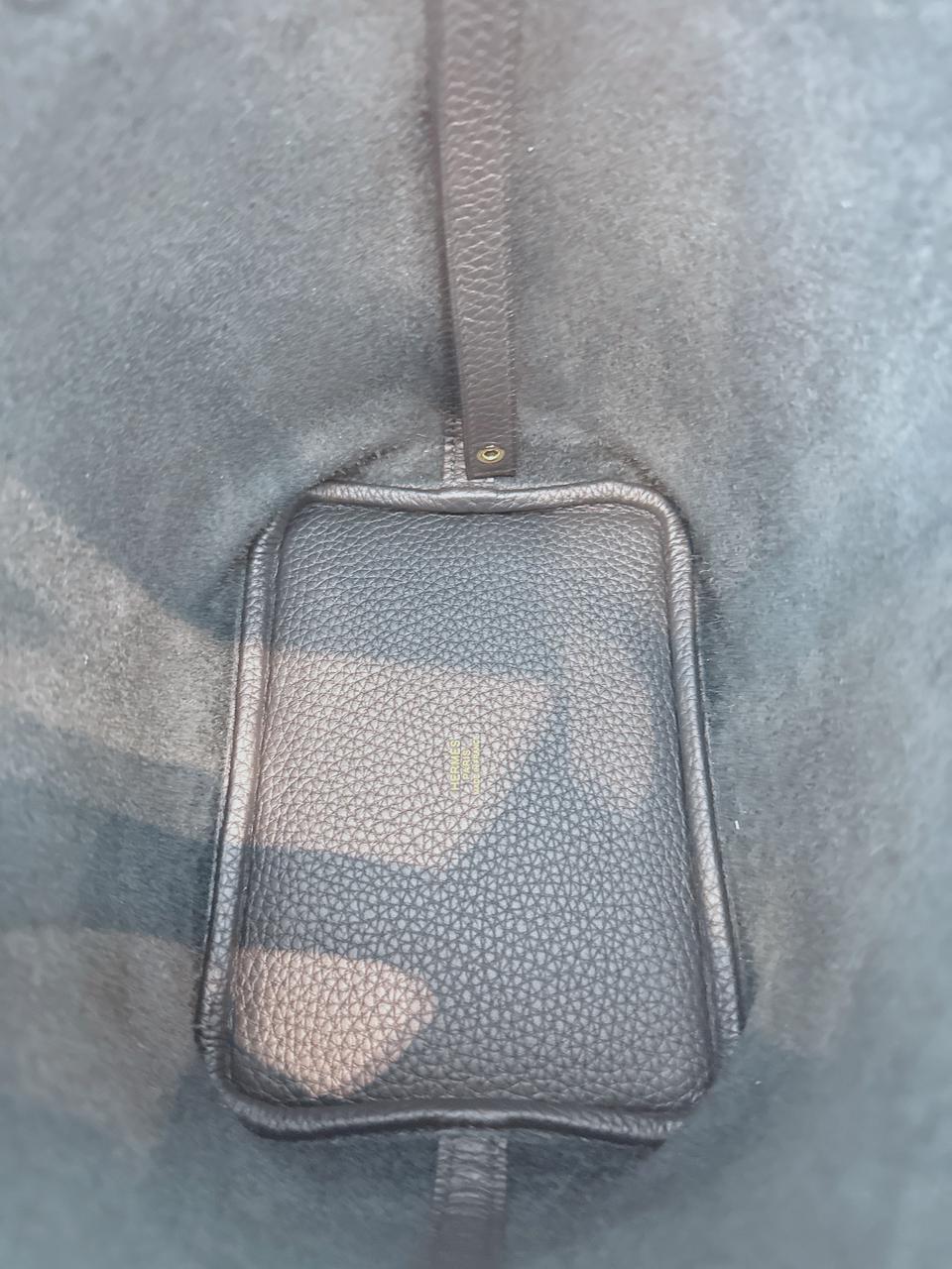 PINK CALFSKIN LEATHER CACHEMIRE W POCHETTE WRISTLET