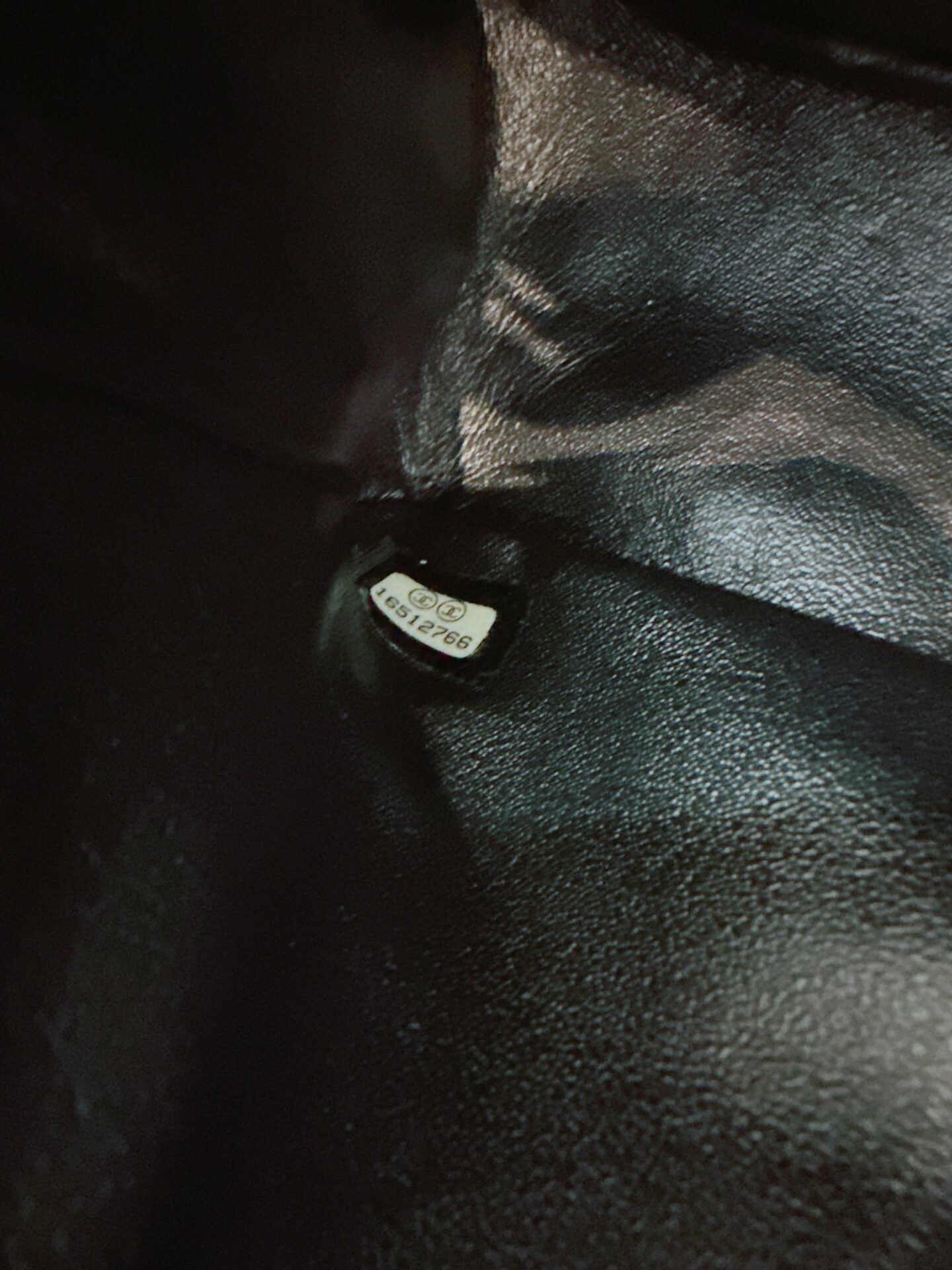 BLACK QUILTED CAVIAR LEATHER 2.55 REISSUE 224 FLAP BAG