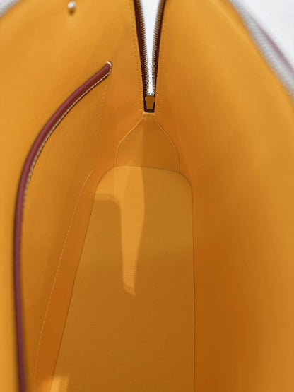 BURGUNDY GOYARDINE COATED CANVAS VENDOME PM BAG