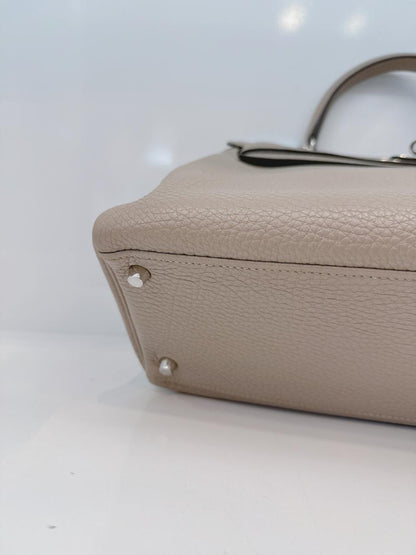 GRIS TOURTERELLE KELLY 35 TOGO LEATHER PALLADIUM HARDWARE