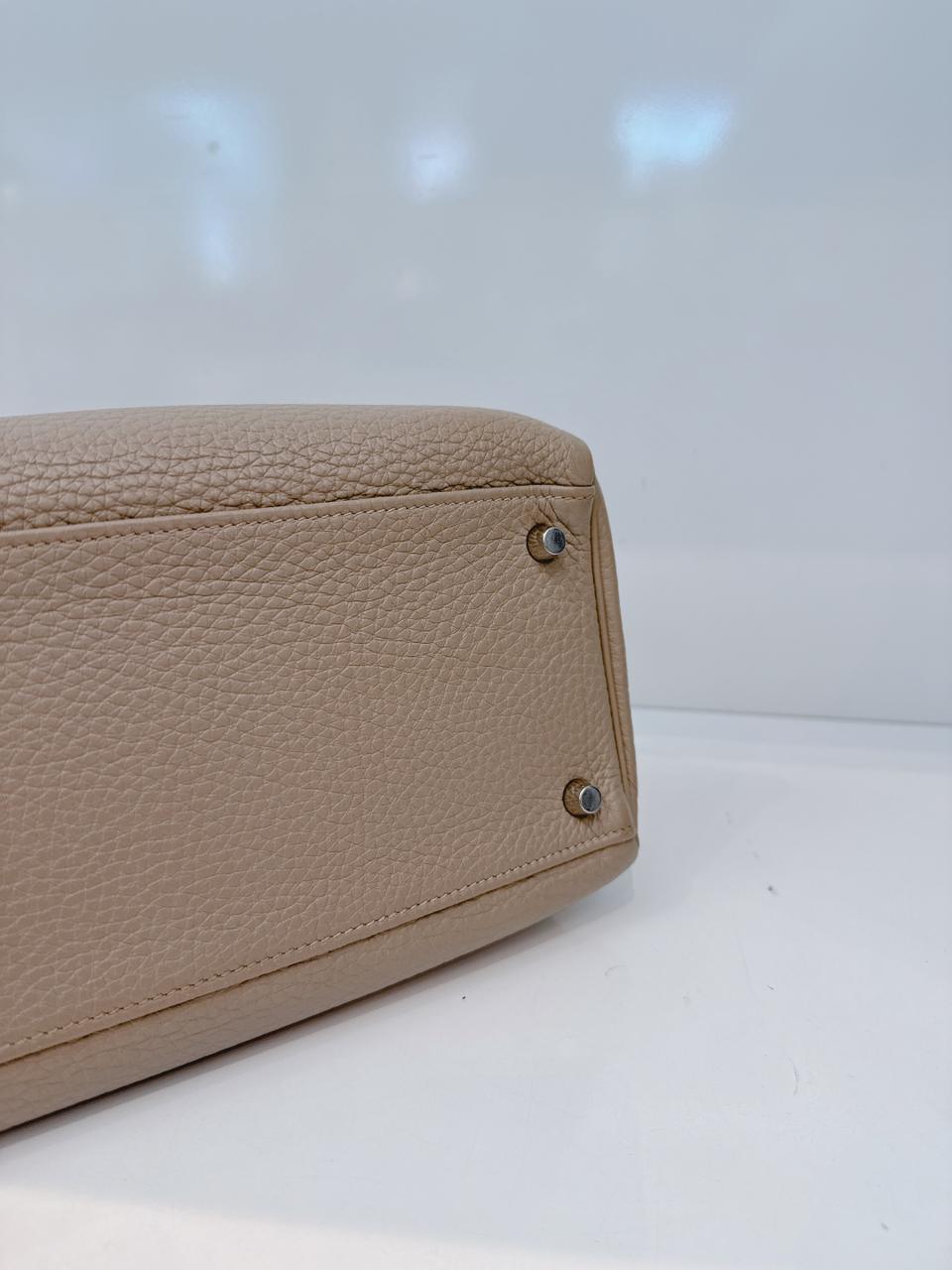 GRIS TOURTERELLE KELLY 35 TOGO LEATHER PALLADIUM HARDWARE