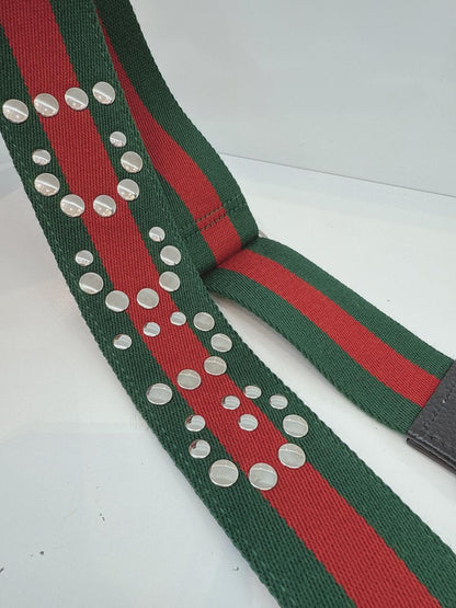 WEB STUDDED BAG STRAP