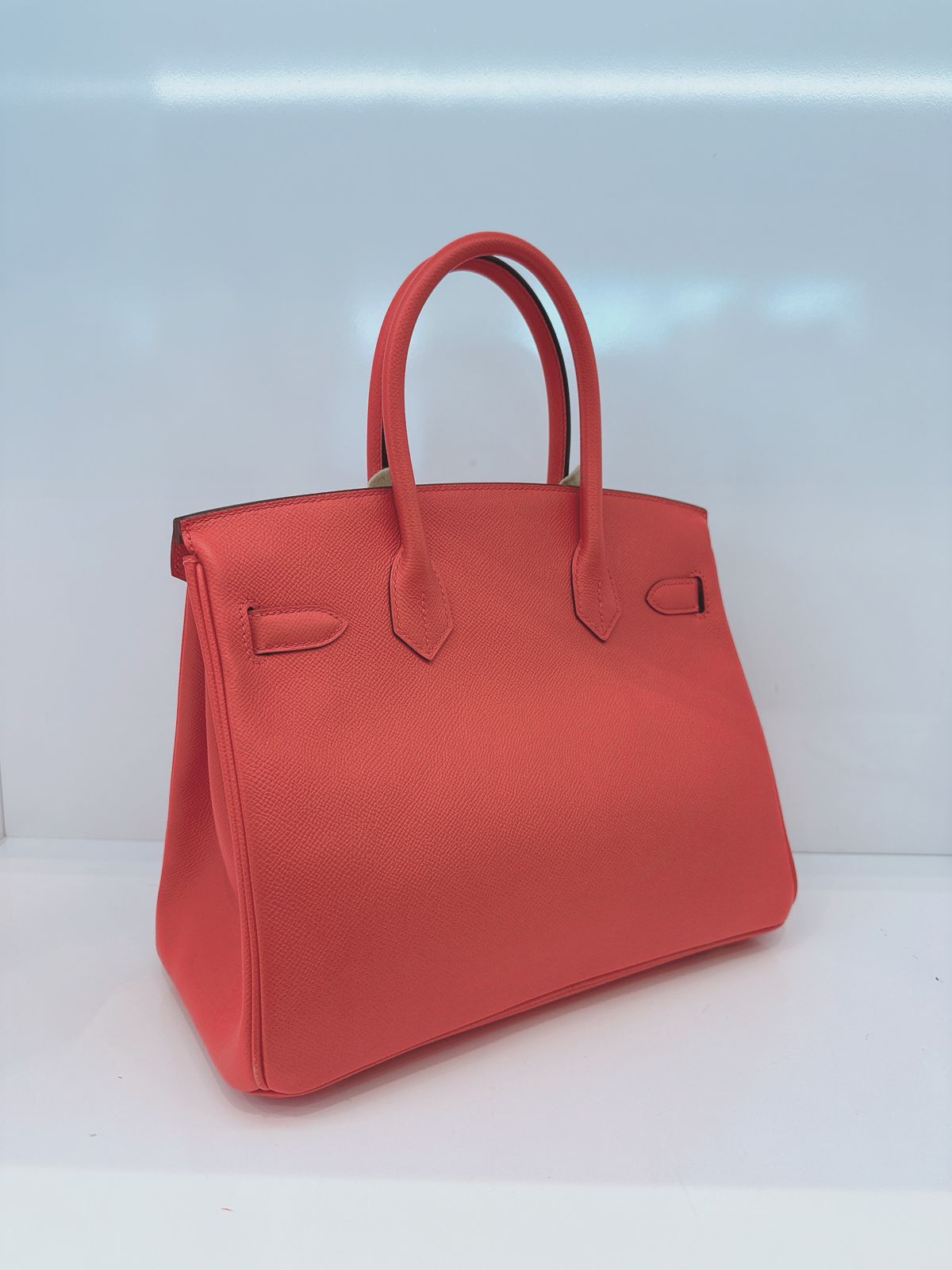 ROSE JAIPUR BIRKIN 30 EPSOM LEATHER GOLD HARDWARE