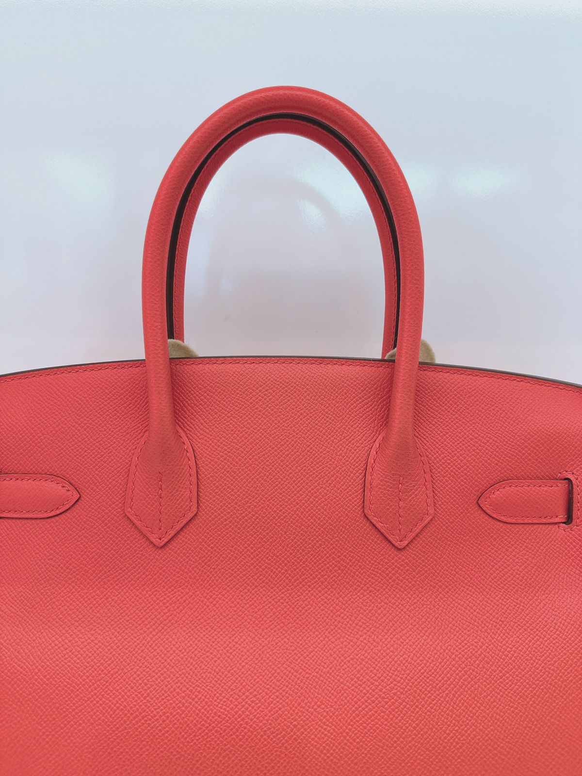 ROSE JAIPUR BIRKIN 30 EPSOM LEATHER GOLD HARDWARE