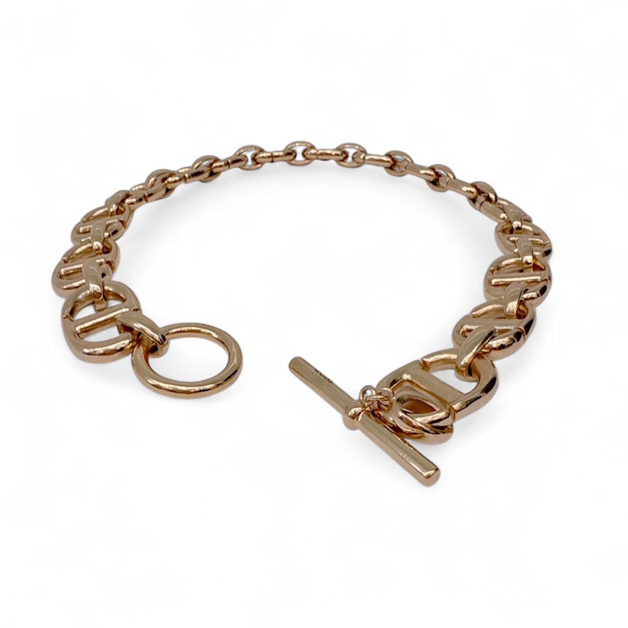 GOLD TONE 30 MONTAIGNE CHOKER NECKLACE