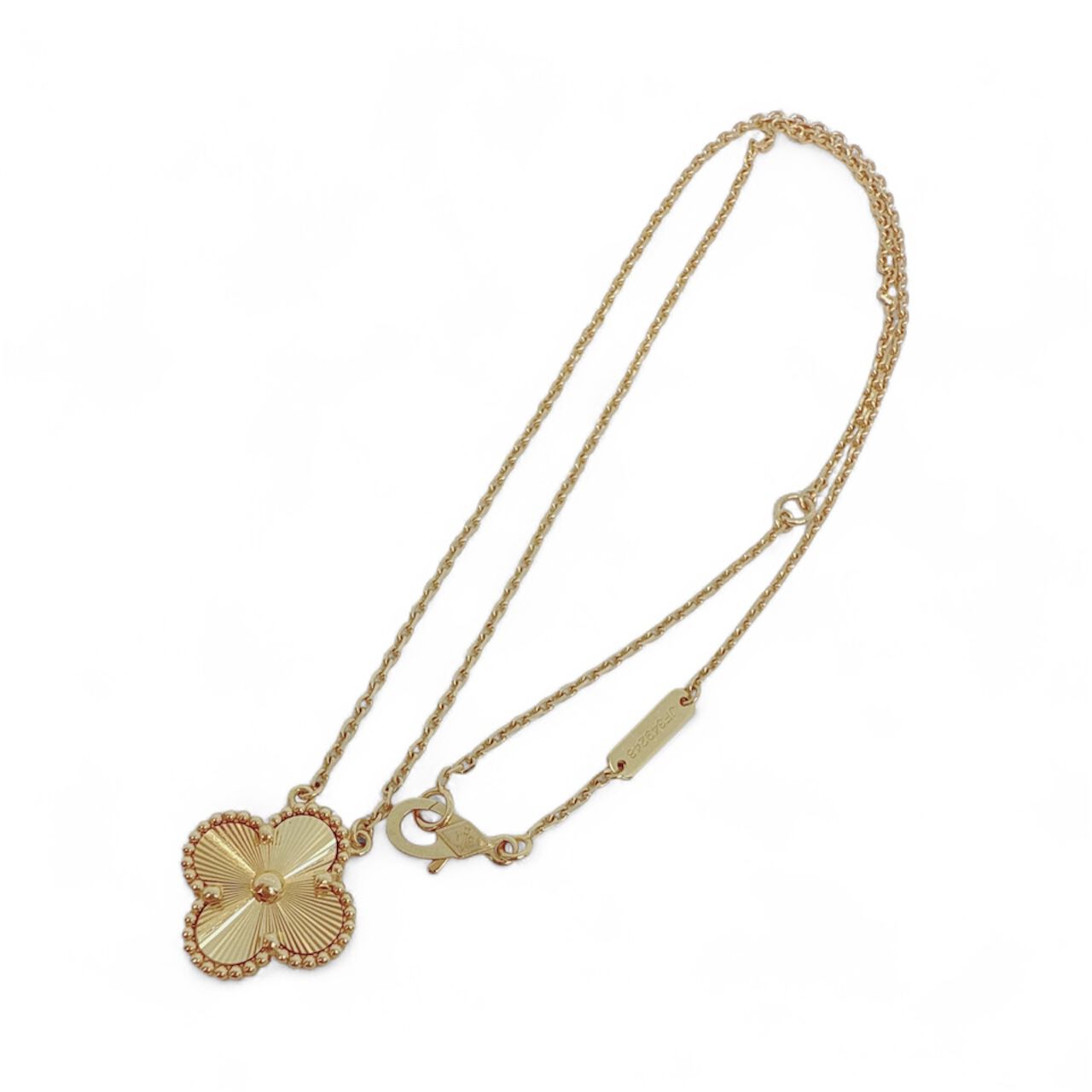18K YELLOW GOLD VINTAGE ALHAMBRA PENDANT