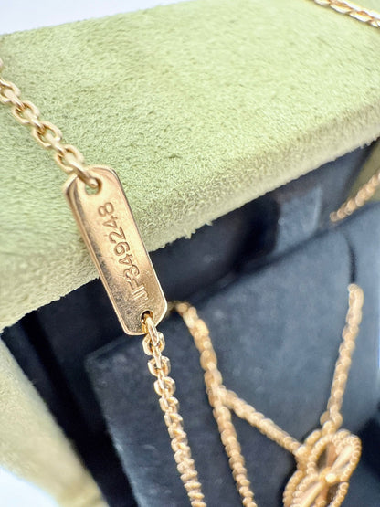 18K YELLOW GOLD VINTAGE ALHAMBRA PENDANT