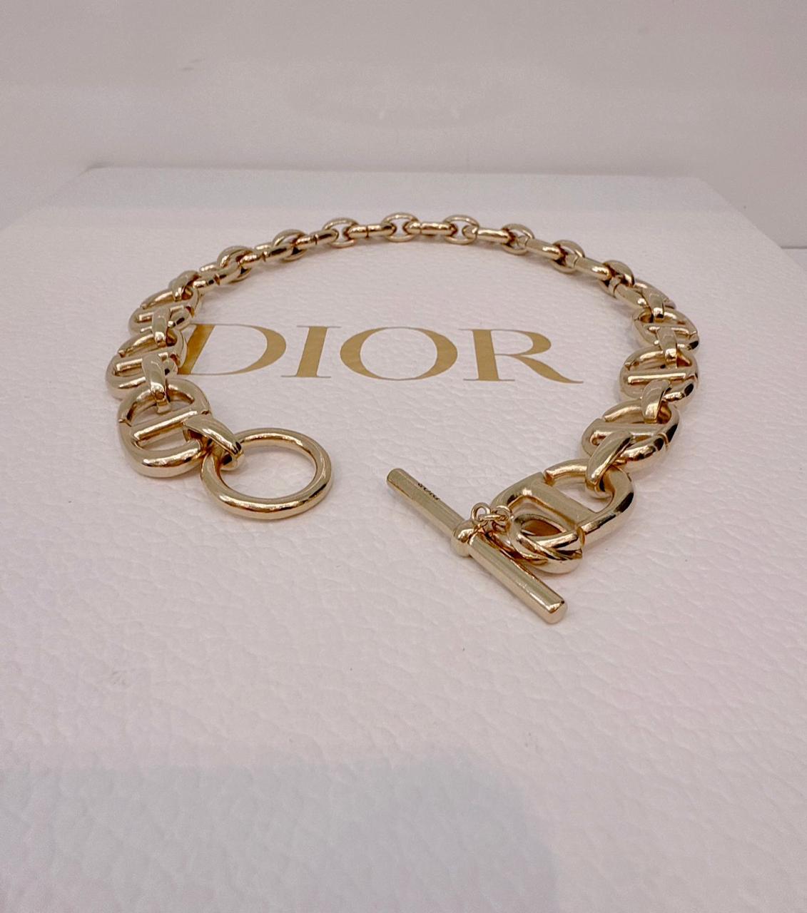 GOLD TONE 30 MONTAIGNE CHOKER NECKLACE