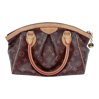 BROWN MONOGRAM CANVAS TIVOLI PM BAG